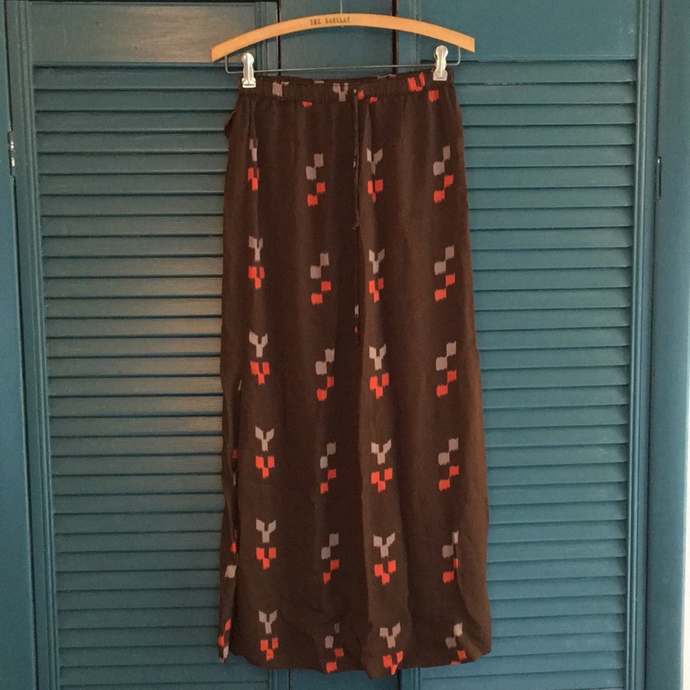 Boho maxi skirt